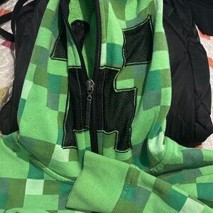 minekraft hoodie 💚🖤